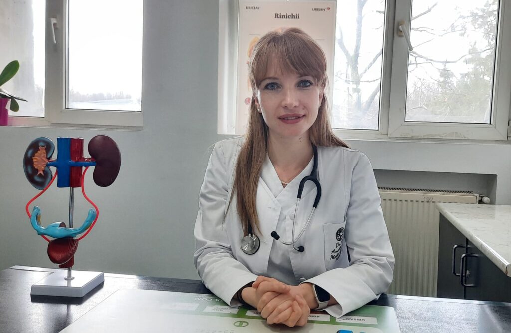Dr. Amalia Petrișor, medic specialist nefrolog și coordonator al Compartimentului de Nefrologie din cadrul S.J.U. Buzău