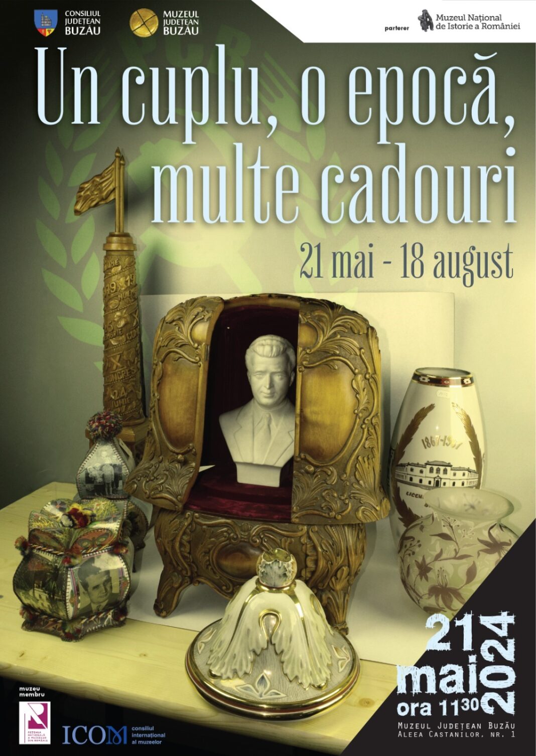 CULTURĂ | Evenimente multiple vor avea loc mâine, 21 mai, la Muzeul Județean Buzău CULTURĂ | Evenimente multiple vor avea loc mâine, 21 mai, la Muzeul Județean Buzău