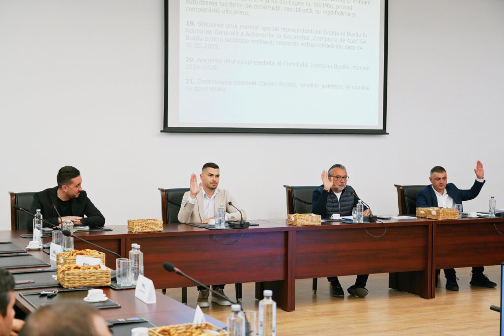 Costin Stanciu, noul vicepreședinte al Consiliului Județean Buzău: „Pornesc cu încredere în această nouă etapă”