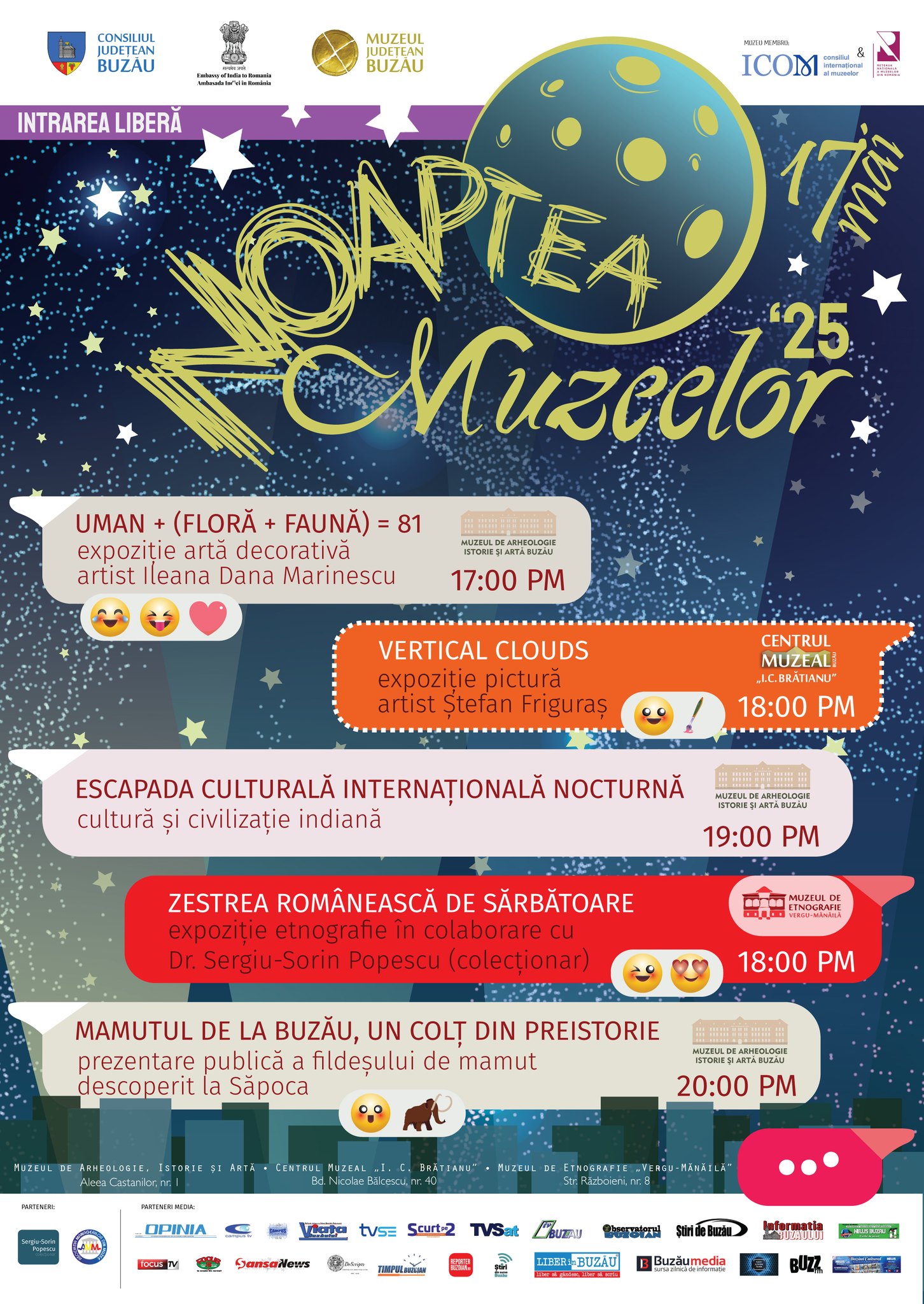 Noaptea Europeană a Muzeelor 2025: un regal cultural la Muzeul Județean Buzău