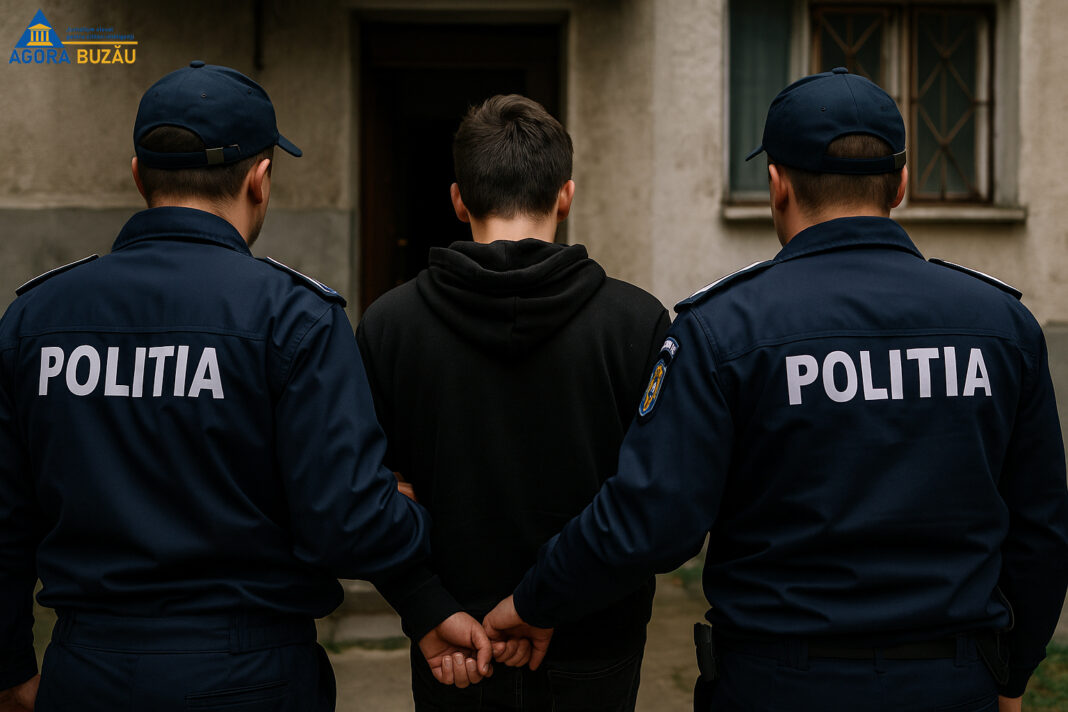 VIDEO | Percheziții la Buzău într-un dosar de proxenetism. Un tânăr de 20 de ani a fost reținut de polițiști VIDEO | Percheziții la Buzău într-un dosar de proxenetism. Un tânăr de 20 de ani a fost reținut de polițiști