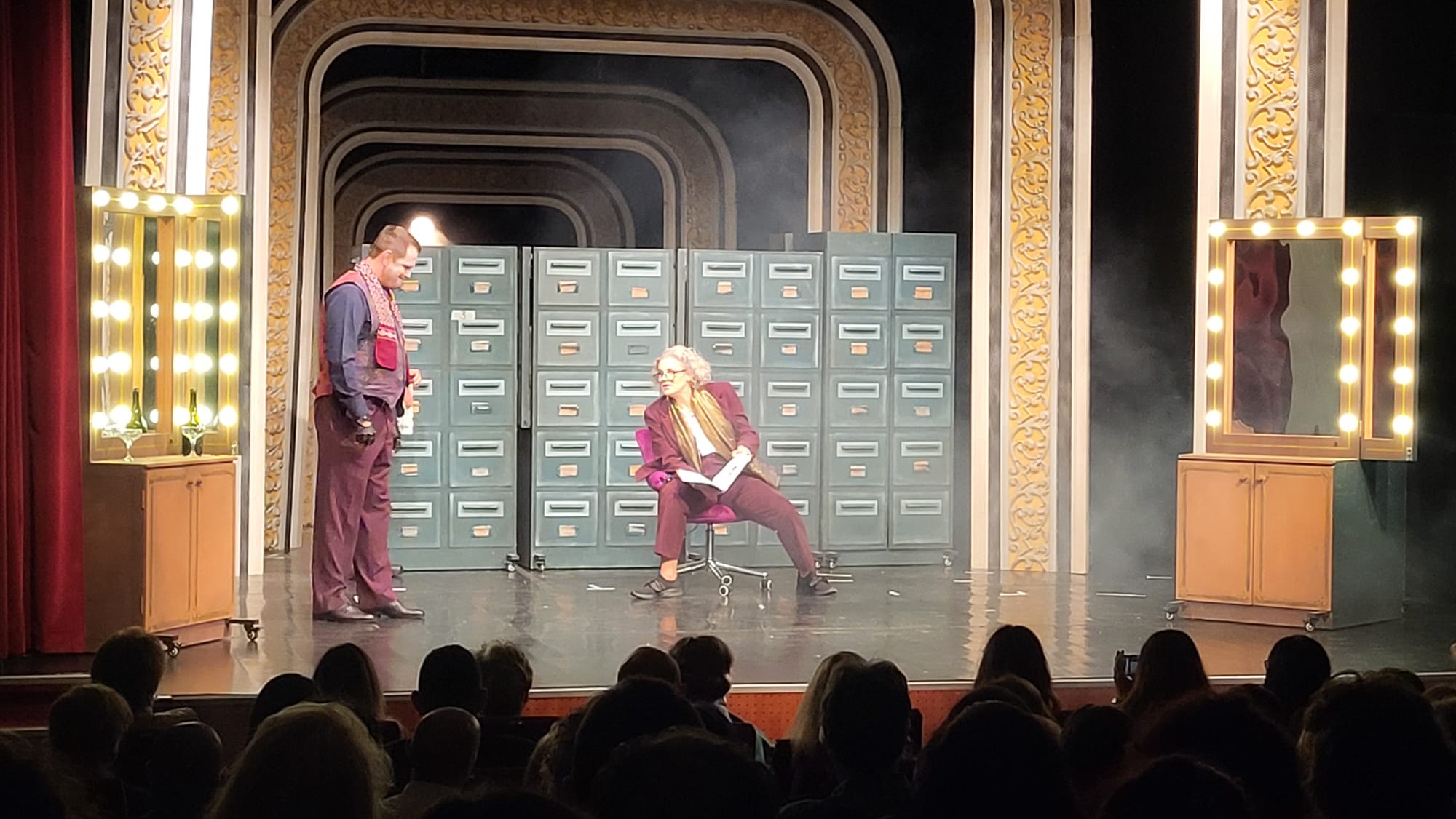 Maia Morgenstern a strălucit în „Neguțătorul din Veneția”, în deschiderea festivalului ”Buzău Iubește Teatru”