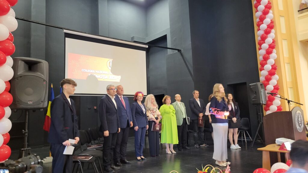 Festivitate emoționantă de absolvire la Colegiul Național Mihai Eminescu