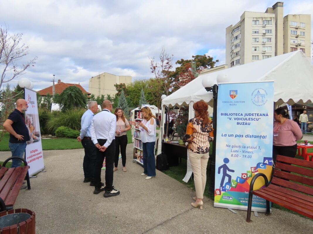Biblioteca Județeană „Vasile Voiculescu” Buzău, ”degustare de carte” la Dealu Mare Wine & Food Festival Biblioteca Județeană „Vasile Voiculescu” Buzău, ”degustare de carte” la Dealu Mare Wine & Food Festival