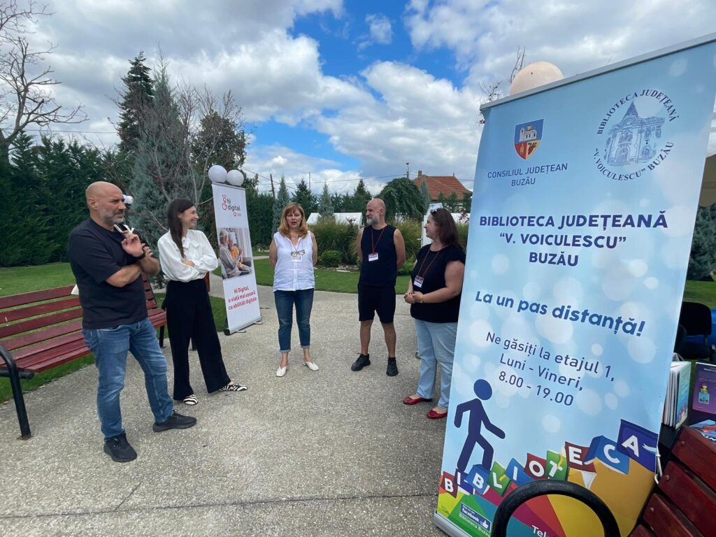 Biblioteca Județeană „Vasile Voiculescu” Buzău, ”degustare de carte” la Dealu Mare Wine & Food Festival