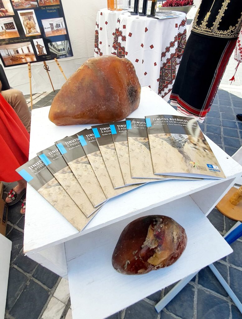 Mamutul Otto și Museum Bus – ambasadorii culturii buzoiene la Festivalul Prispa din Brașov