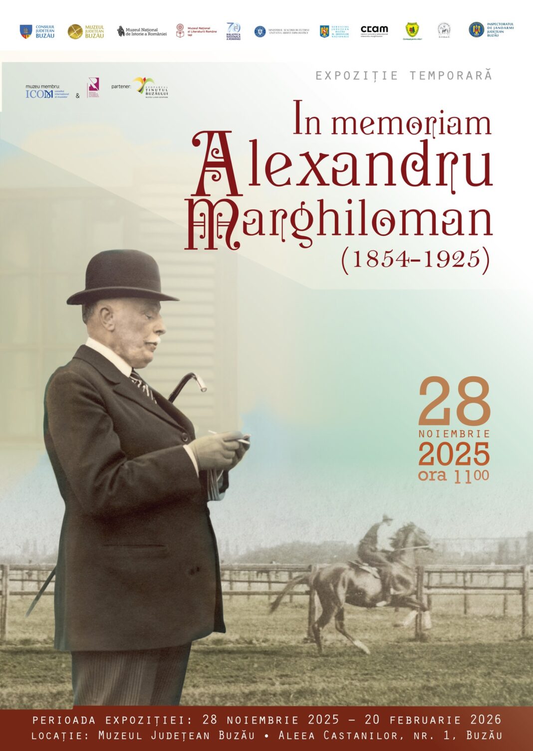 Descoperă moștenirea lui Alexandru Marghiloman – o expoziție-eveniment la Muzeul Județean Buzău Descoperă moștenirea lui Alexandru Marghiloman – o expoziție-eveniment la Muzeul Județean Buzău