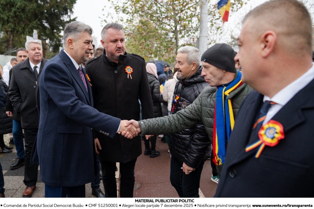 Marcel Ciolacu, de 1 Decembrie: „Am trăit mândrie și recunoștință alături de buzoieni”