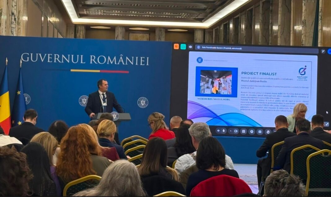Muzeul Județean Buzău, locul al II-lea la Gala Inovării în Sectorul Public datorită proiectului MuseumBus Muzeul Județean Buzău, locul al II-lea la Gala Inovării în Sectorul Public datorită proiectului MuseumBus