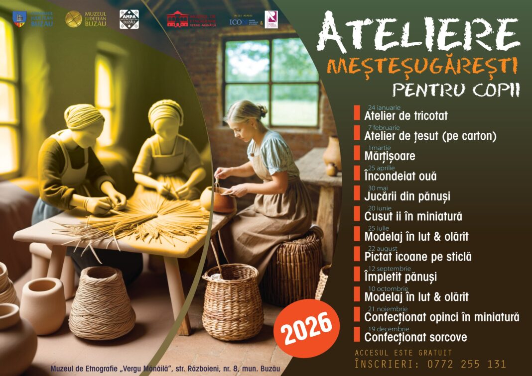 Atelier de tricotat cu acces gratuit, la Muzeul de Etnografie „Vergu-Mănăilă”, de Ziua Unirii Atelier de tricotat cu acces gratuit, la Muzeul de Etnografie „Vergu-Mănăilă”, de Ziua Unirii