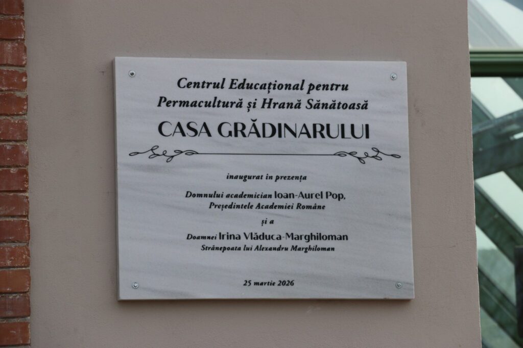 Centru educațional dedicat permaculturii, inaugurat la Casa Grădinarului din Parcul Marghiloman
