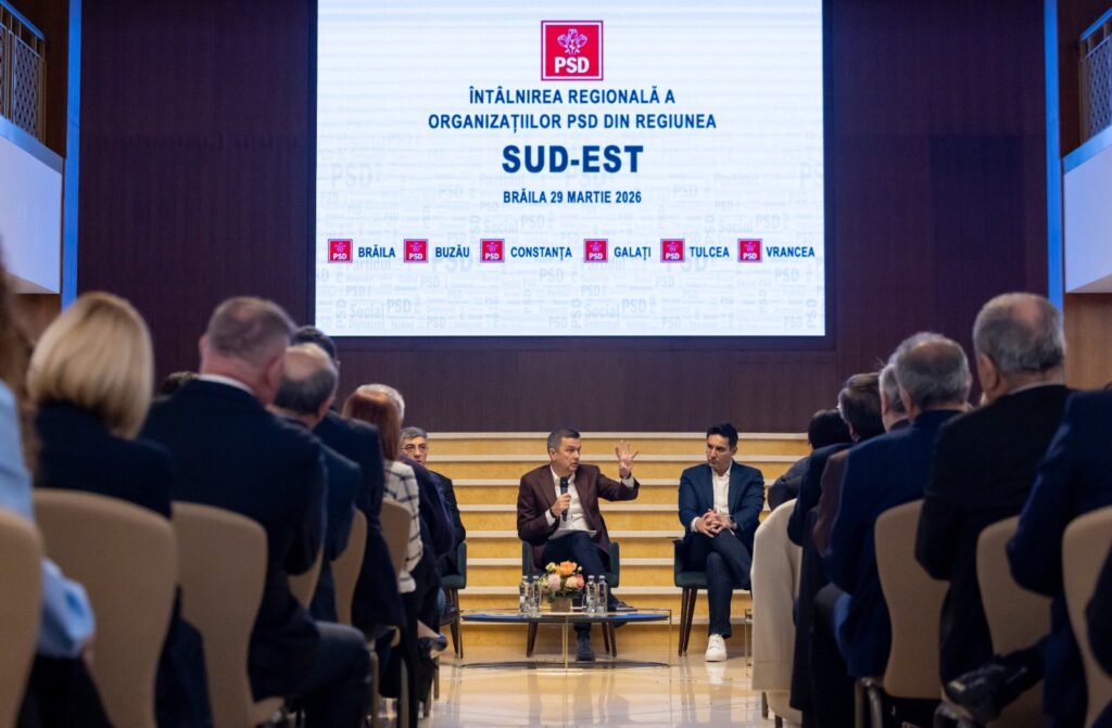 Întâlnire regională PSD Sud-Est la Brăila. Liderii social-democrați cer schimbarea direcției guvernării