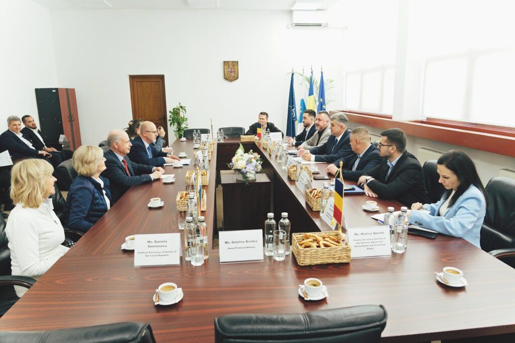 Delegație a Senatului Republicii Cehe, în vizită la Consiliul Județean Buzău