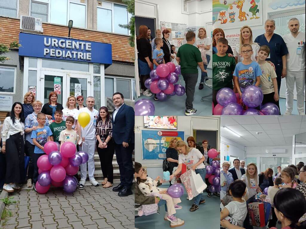 Zâmbete și surprize pentru micii pacienți ai Spitalului Județean Buzău, de Ziua Copilului Zâmbete și surprize pentru micii pacienți ai Spitalului Județean Buzău, de Ziua Copilului