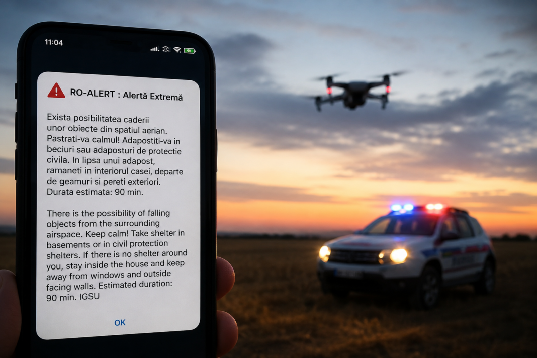 Alertă RO-ALERT în județul Buzău. Autoritățile avertizează asupra posibilității căderii unor obiecte din spațiul aerian Alertă RO-ALERT în județul Buzău. Autoritățile avertizează asupra posibilității căderii unor obiecte din spațiul aerian