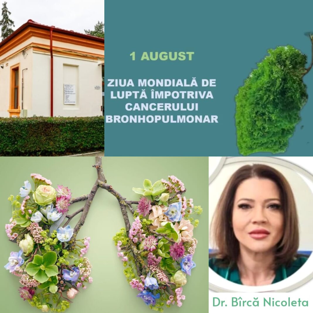 Depistarea precoce a cancerului bronhopulmonar salvează vieți. Dr. Nicoleta Bîrcă: „Nu amânați vizita la medic” Depistarea precoce a cancerului bronhopulmonar salvează vieți. Dr. Nicoleta Bîrcă: „Nu amânați vizita la medic”