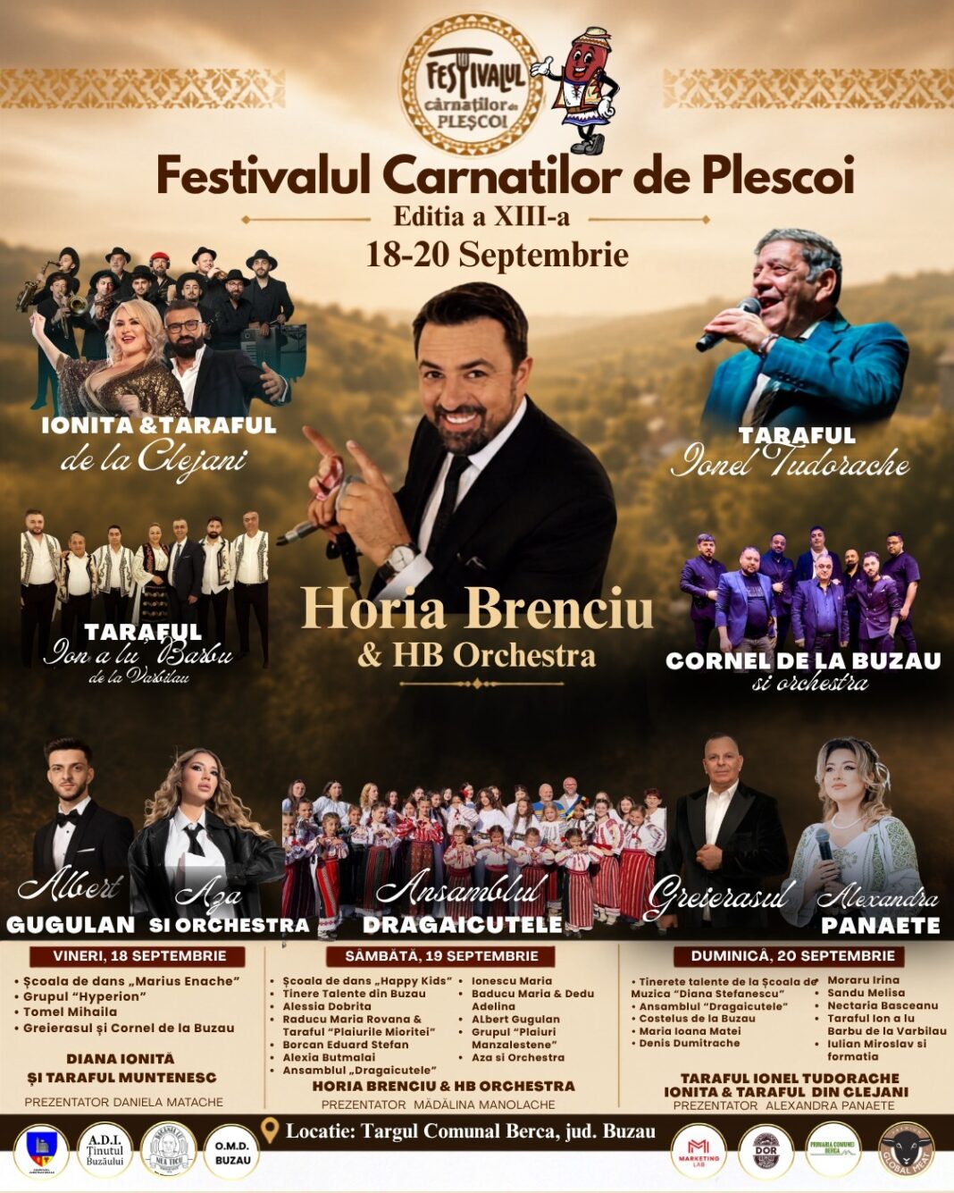 Festivalul Cârnaților de Pleșcoi revine la Berca cu muzică, tradiții și savoare locală Festivalul Cârnaților de Pleșcoi revine la Berca cu muzică, tradiții și savoare locală